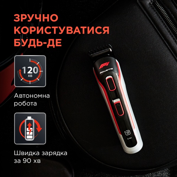 Тример універсальний Rowenta Formula 1® TN944MF0