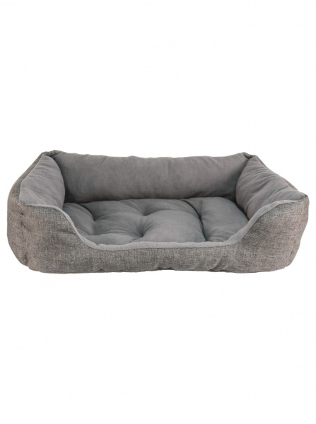 Лежак FX home Dream 65x47x15 см серый 022022