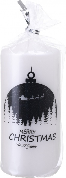 Свеча декоративная 60х130 елочное украшение Pako-If