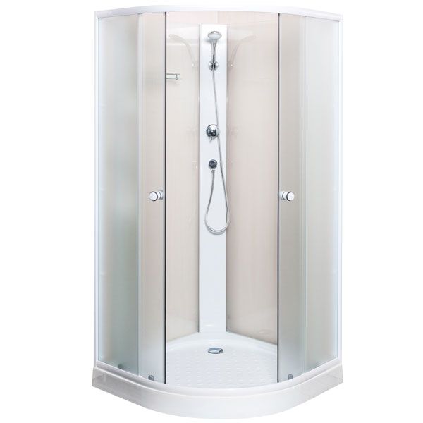 Душевой бокс UP! (Underprice) WKA 622 900*900*1930 стекло матовое, профиль белый