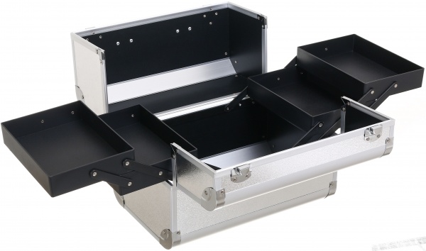 Кейс срібний 32х21х25,5 см cx1613 срібний 