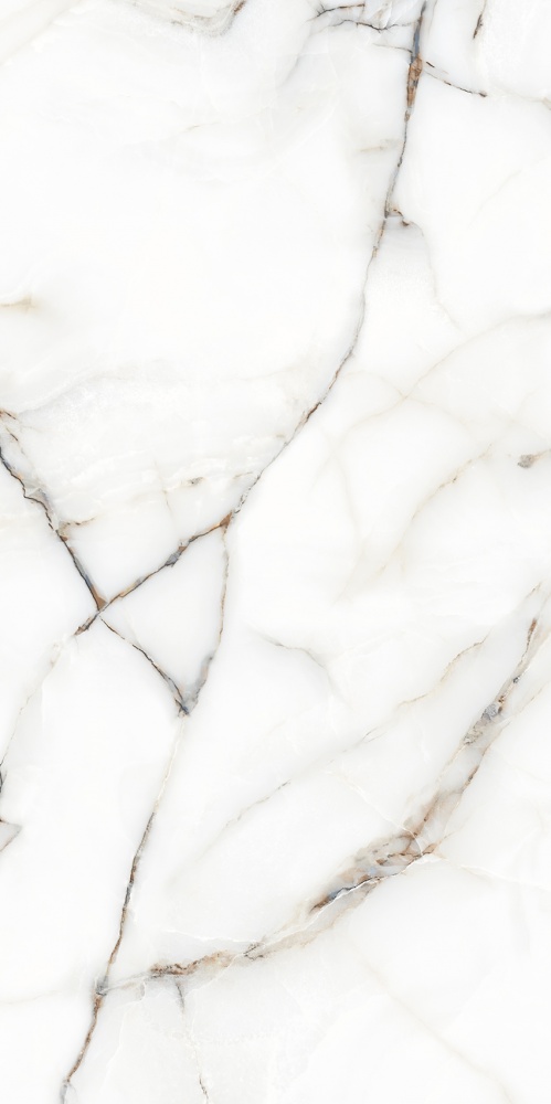 Плитка Cerossa Ceramica BOLD ONYX WHITE polished 60х120 см