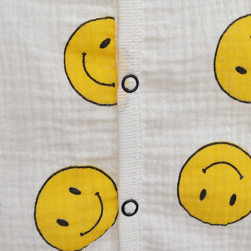 Песочник унисекс Blanka смайлик р.74 белый 110767