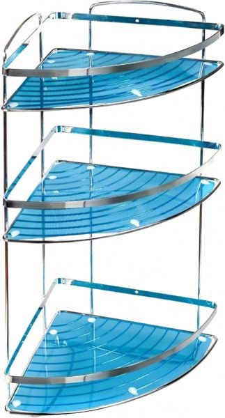 Стойка Tatkraft угловая KANZLER, 3 полки, 34х25х61,5см 