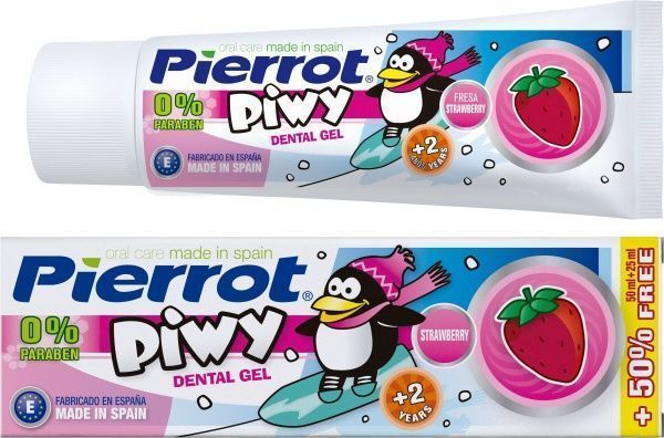 Зубной гель Pierrot PIWY с клубничным вкусом 75 мл