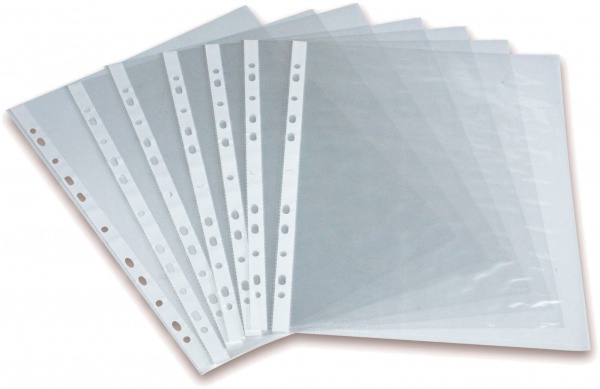 Файли 2005-00-A А5, прозорий, глянцевий, 40 мкм., 100 шт. Axent