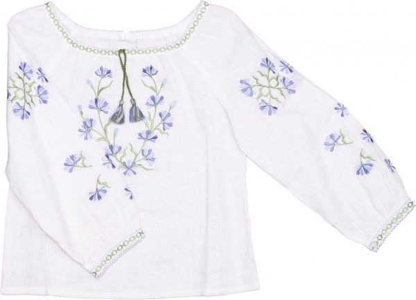 Вишиванка Гармонiя Волошки р.92 синій 