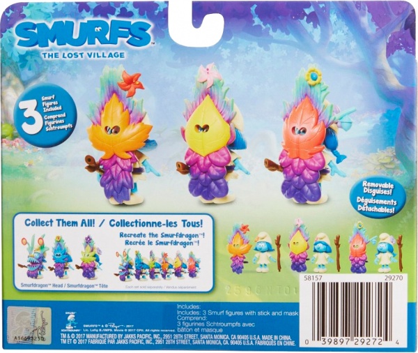 Набір фігурок Jakks Pacific Smurfs Lost Village Theme 29272 (29270) 