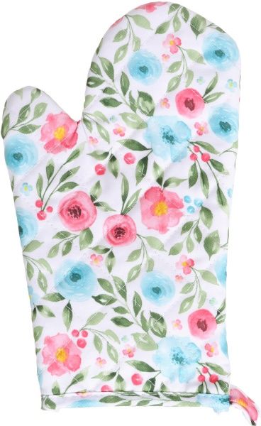 Набір кухонний прихватка та рукавиця Веселі мелодії 17x30 см різнокольоровий UP! (Underprice) 