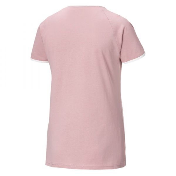 Футболка Puma Contrast Ringer Tee W 58405954 M розовый