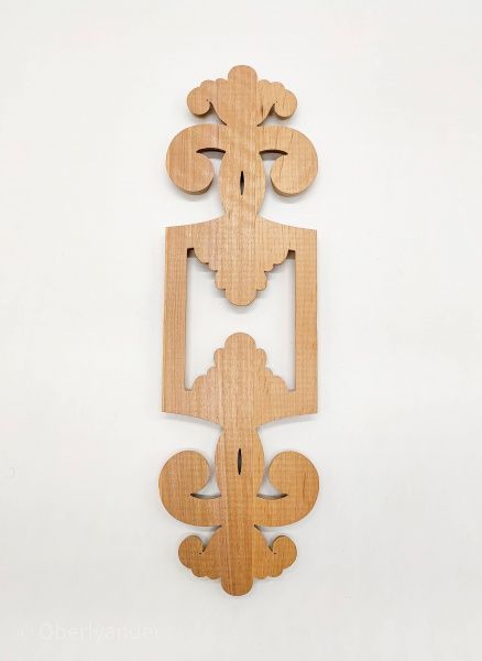 Декоративна панель дерев'яна вертикальна 1 шт. DV.20.120 115х390x13 мм 