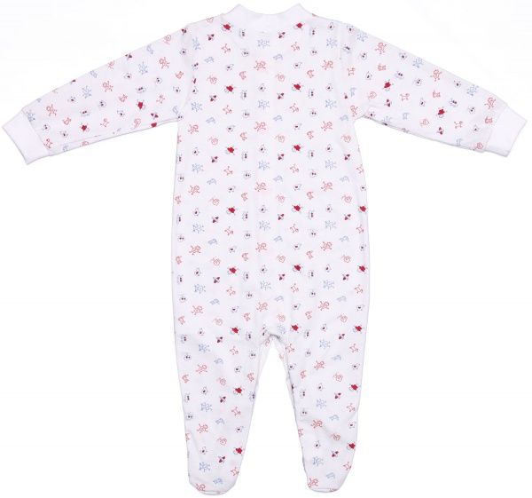 Комбинезон для девочки Фламинго ассортимент р.80 белый 