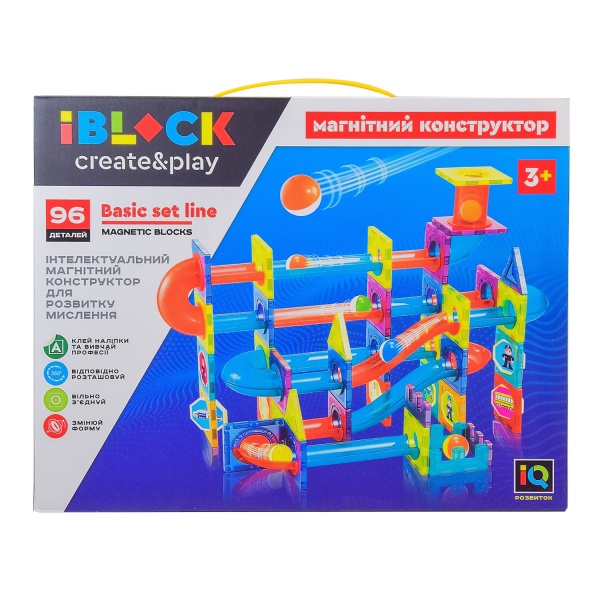 Конструктор магнитный Iblock PL-921-252