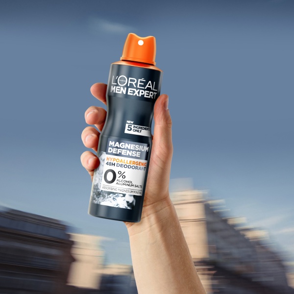Дезодорант-антиперспирант для мужчин L'Oreal Paris Men Expert Защита Магния 150 мл