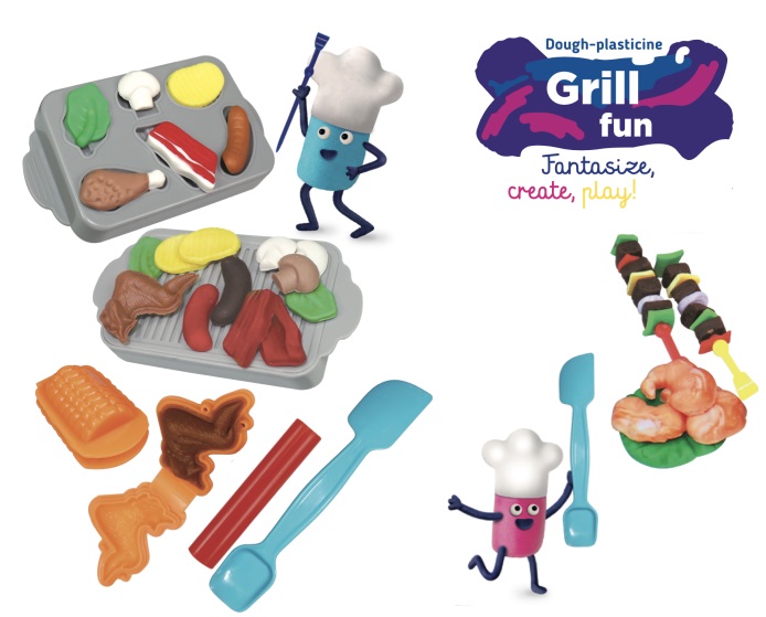 Набір для ліплення DGT-ART Веселий пікнік TY4458