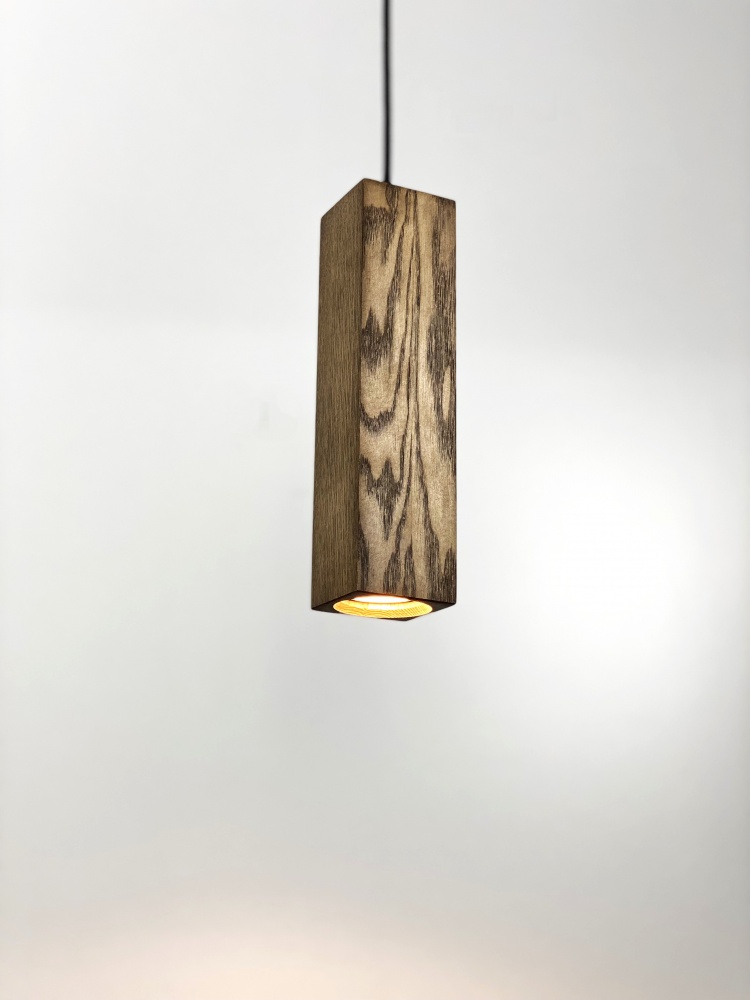 Подвес Iterna Cube P 1xGU10 натуральное дерево LW065