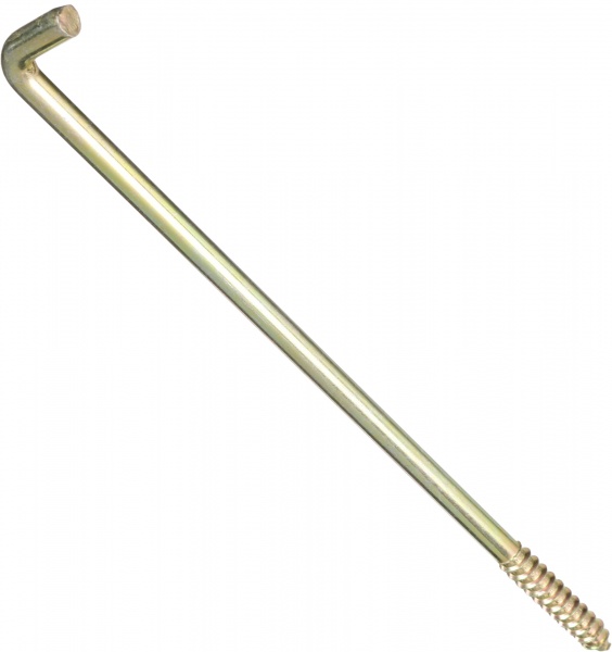 Шуруп універсальний з L-гаком 10x250 мм