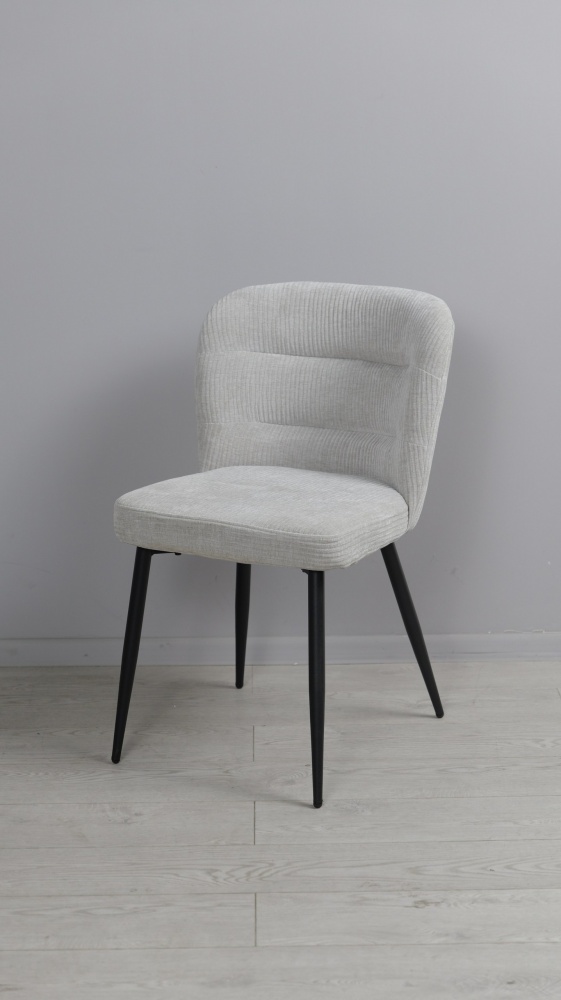 Стілець Prestol Кліф 500х570х820 мм сірий / чорний