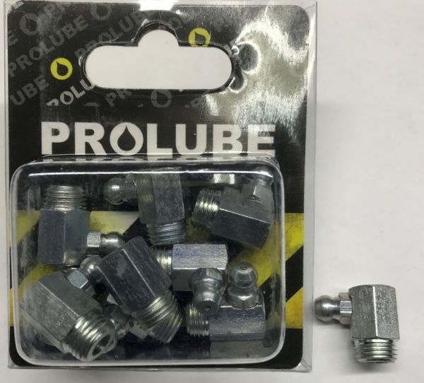 Пресс-масленка М10х1 90° 