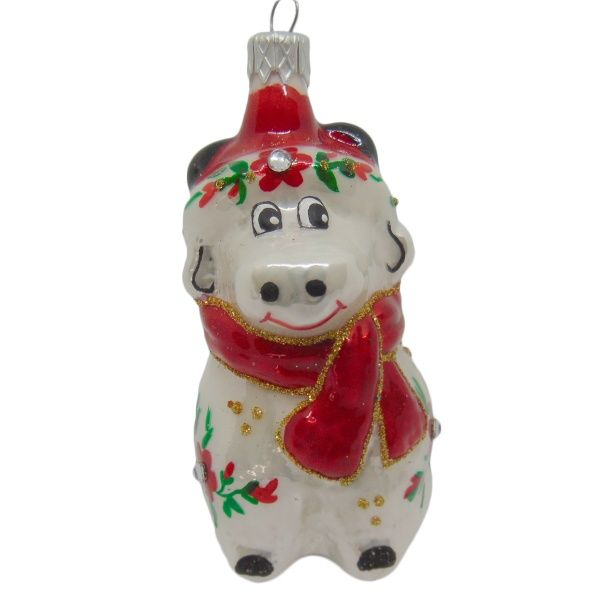 Елочная игрушка формовая Ф-674 Ф674 Бык 2094-5 10 см