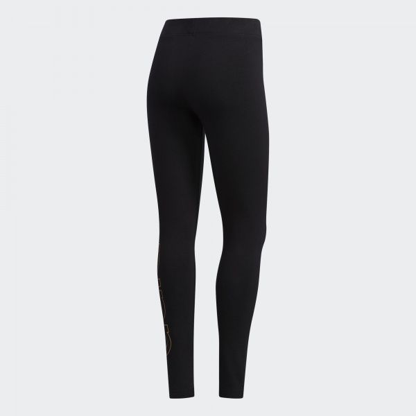 Лосины Adidas W E BRANDED TIG FL9194 XS черный