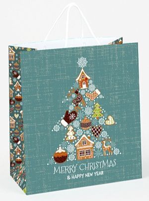 Пакет паперовий вертикальний НР Belle 35х31х15 см