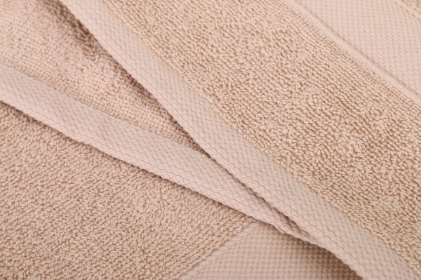 Набор полотенец махровых Tara с бордюром 2 шт 50x90 см бежевый La Nuit 