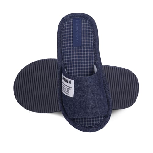 Капці для хлопчиків Twins HS-VL Jeans р.34/35 синій 7184 