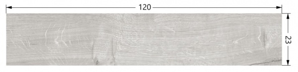 Плитка Cifre Юкон грей мат 23x120 