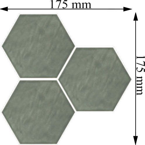 Плитка Cifre Водевіль жаде 17,5x17,5 