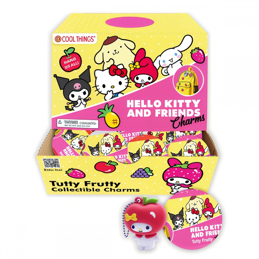Фігурка-сюрприз колекційна Cool Things Pocket Money Hello Kitty Charms Тутті Фрутті HK014
