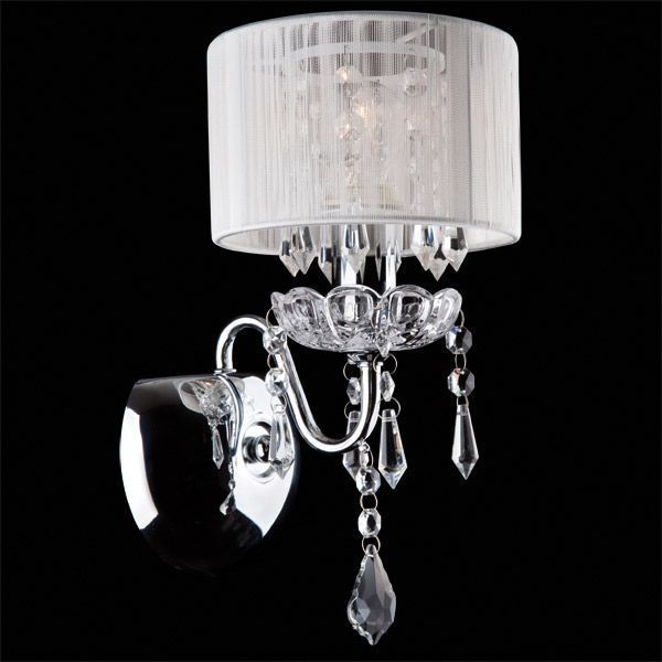 Бра Strotskis Amaryllis 1x40 Вт E14 хром/білий 2045/1 