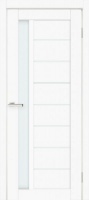 Дверное полотно ОМиС Cortex deco 09 ПО 700 мм белый silk matt 