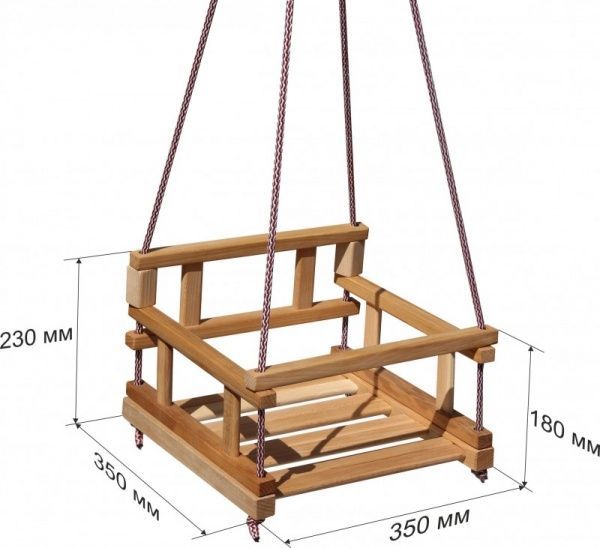 Гойдалка ArinWOOD Малюк еко