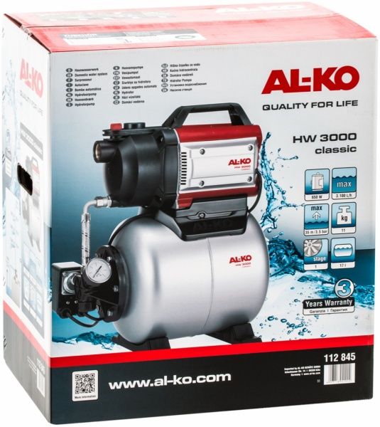 Насосная станция AL-KO HW 3000 Classic