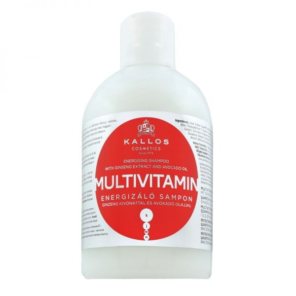 Шампунь Kallos KJMN MULTIVITAMIN живильний з комплексом вітамінів 1000 мл