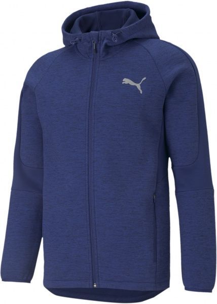 Джемпер Puma EVOSTRIPE FZ Hoodie 58581112 р. M синій