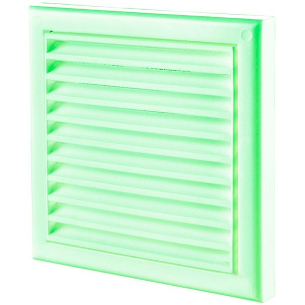Решітка Домовент ДВ 150с пластик салатовий 