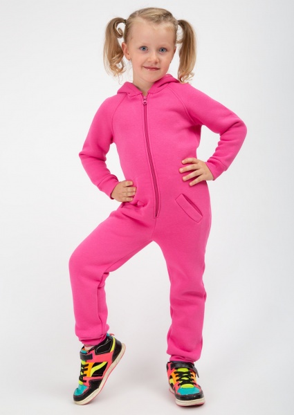 Комбинезон для девочки Roksana №0043/33010 р.110-116 малиновый 