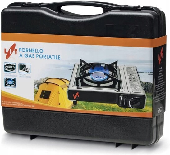 Пальник Портативна піч з пластиковим кейсом ТМ LIT LIT MS2500BS