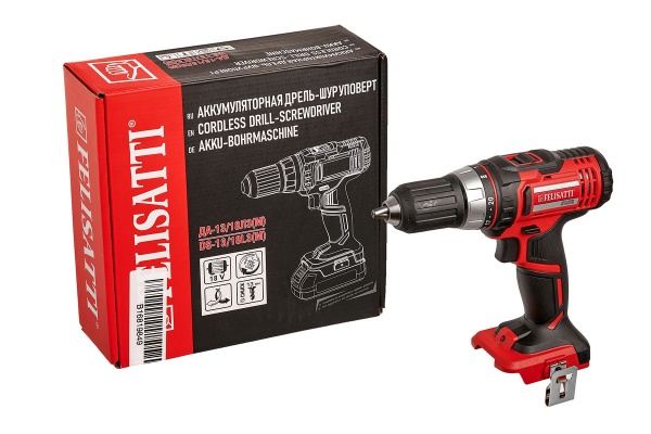 Шуруповерт аккумуляторный Felisatti 1400 об./мин ДА-13/18Л3(М)/F52510
