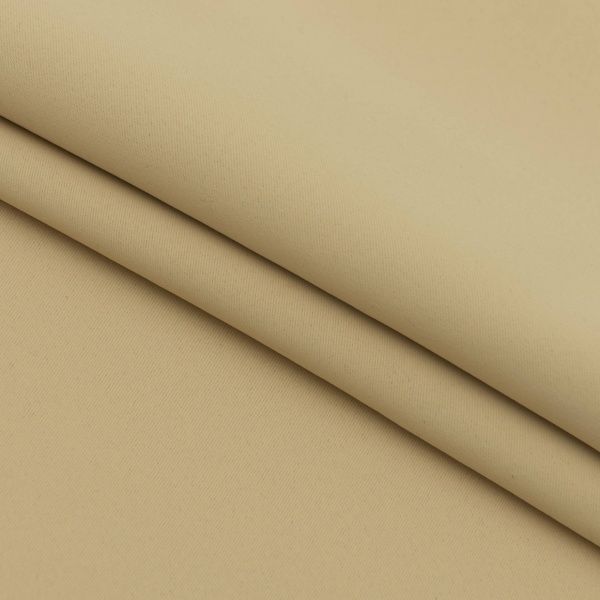 Портьера Блекаут однотонная 150х270 см, золото-беж ТК-Домашній текстиль ТОВ