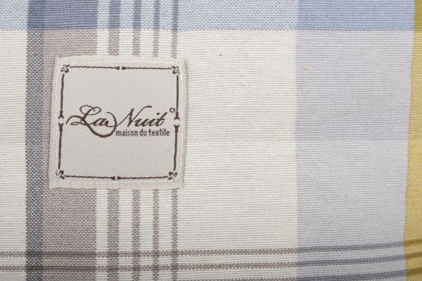 Прихватка-варежка Клетка горчица 15x29 см горчичный La Nuit 