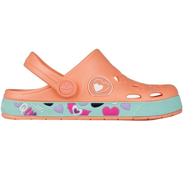 Сабо Coqui Froggy 8802-402-6044 р. 26/27 коралловый