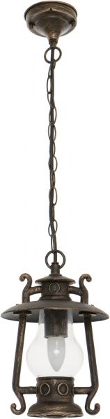 Світильник садовий Інтерклас Лампада E27 60 Вт IP44 стара бронза 2264Б 