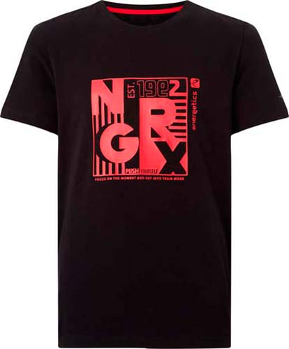 Футболка Energetics Timm IV jrs 407442-050 116 чорний