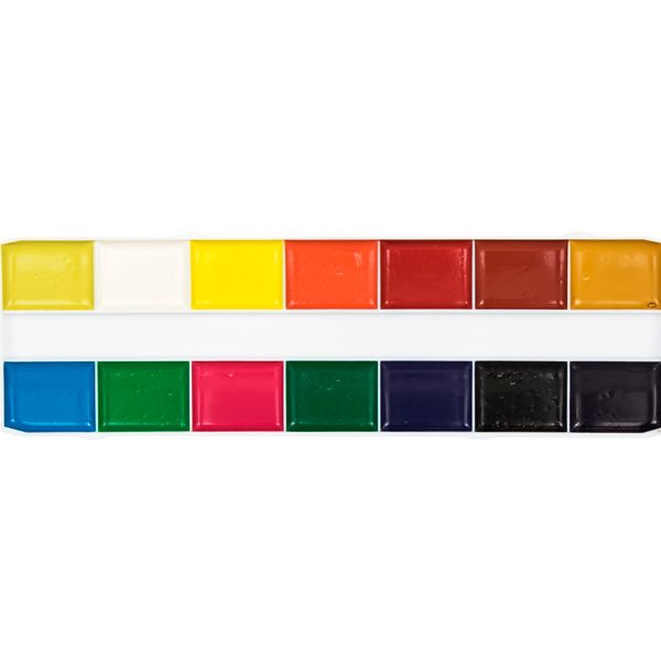 Акварель медова Africa 14 кольорів E60110 Economix