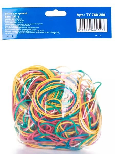 Резинки для денег EGO EAGLE 60 мм, 250 г 