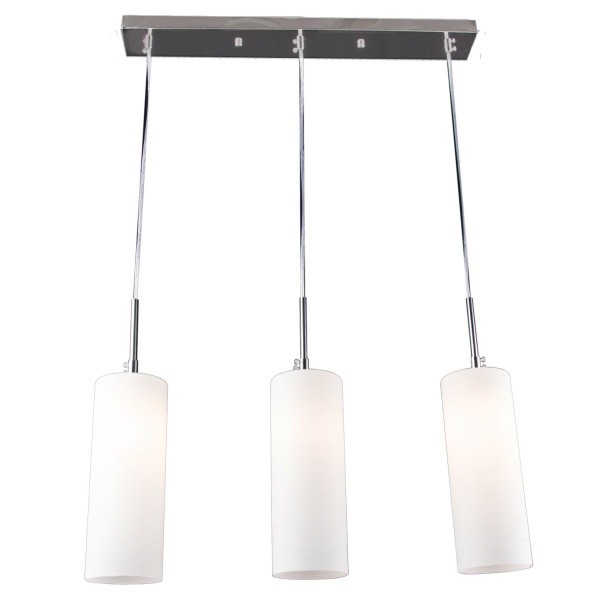 Люстра підвісна Victoria Lighting 3x60 Вт E27 хром Jordan/SP3 