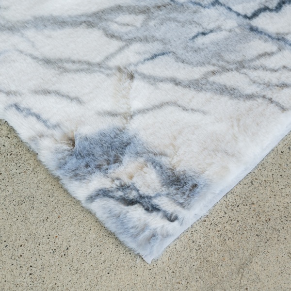 Килимок Dariana Rabbit Marble 160x220 см white 